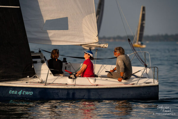L'école de Voile du CNCrans à la Semaine du Soir de Founex 2025