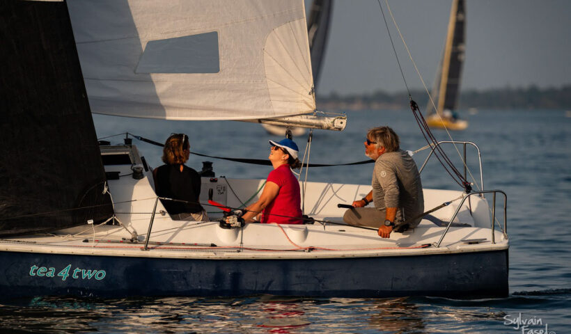 L'école de Voile du CNCrans à la Semaine du Soir de Founex 2025