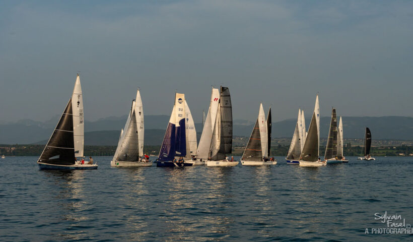 L'école de Voile du CNCrans à la Semaine du Soir de Founex 2025