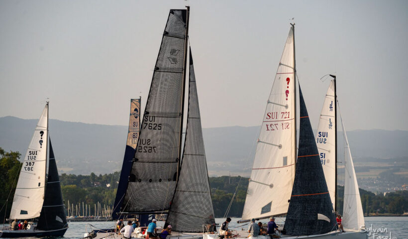 L'école de Voile du CNCrans à la Semaine du Soir de Founex 2025