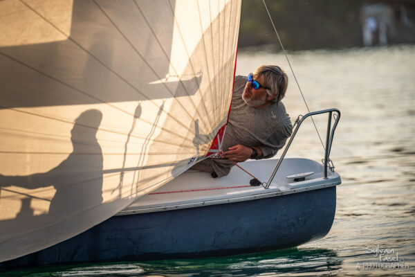 L'école de Voile du CNCrans à la Semaine du Soir de Founex 2025