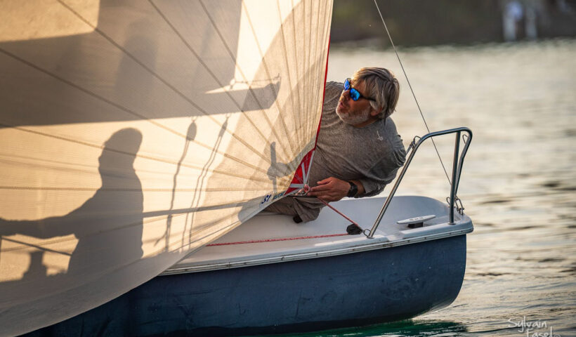 L'école de Voile du CNCrans à la Semaine du Soir de Founex 2025