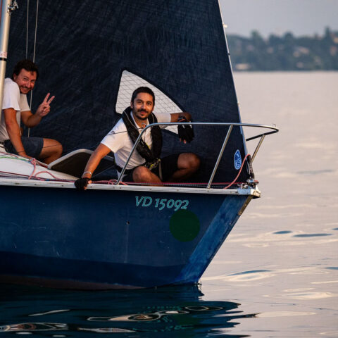 L'école de Voile du CNCrans à la Semaine du Soir de Founex 2025