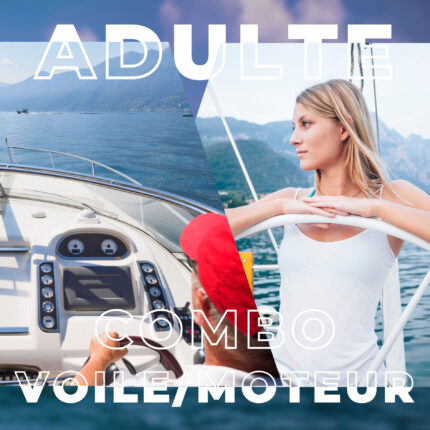 Adulte - COMBO PERMIS Voile et Moteur