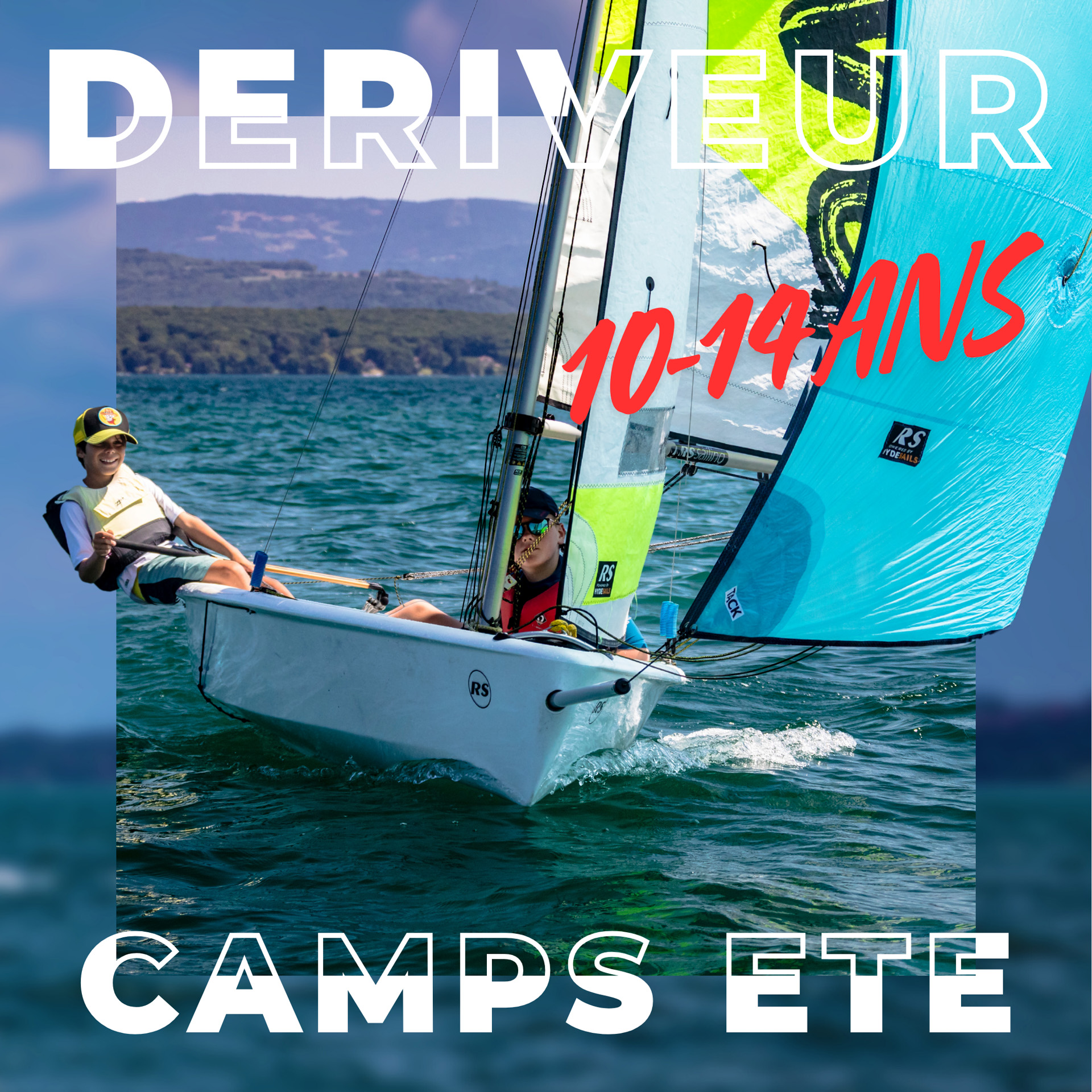 2025 - EVC - Stage - Automne - CAMPS ETE - RS FEVA Dériveur camp d'été – Image 1