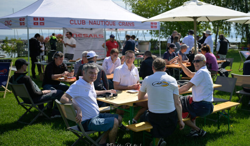 Régate d'Ouverture 2025 - Ambiance Club Nautique de Crans - Ecole de Voile