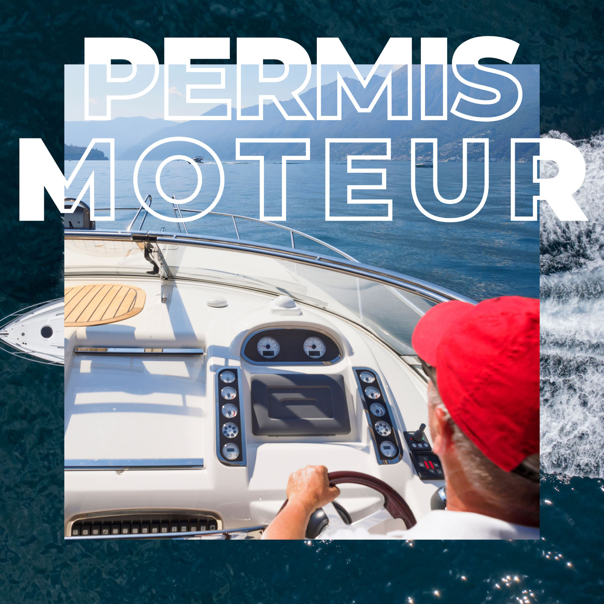 Permis Moteur - 1 PERMIS BATEAU MOTEUR / A – Image 1