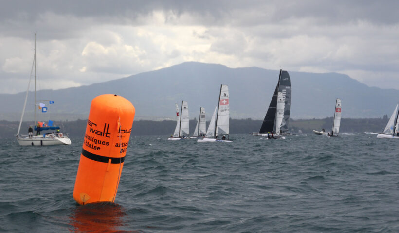Nacra 15 GP 2019 Club Nautique de Crans - Ecole de Voile