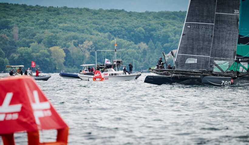 TF35 – Grand Prix de Crans 2025 Club Nautique de Crans - Ecole de Voile