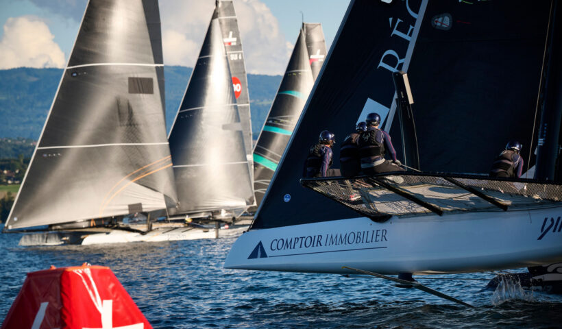 TF35 – Grand Prix de Crans 2025 Club Nautique de Crans - Ecole de Voile