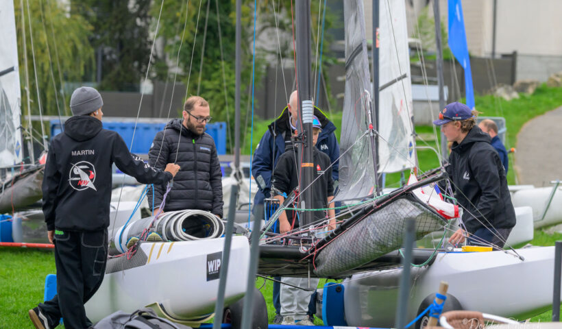 Nacra 15 Swiss Championship & European Super-Series Club Nautique de Crans - Ecole de Voile