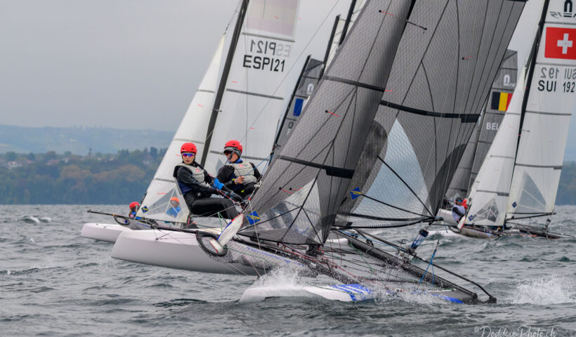 Nacra 15 Swiss Championship & European Super-Series Club Nautique de Crans - Ecole de Voile