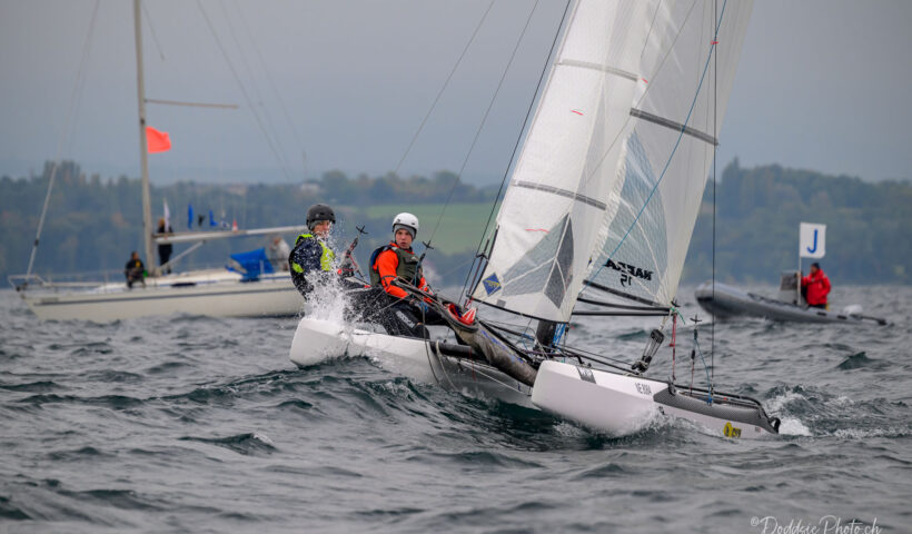 Nacra 15 Swiss Championship & European Super-Series Club Nautique de Crans - Ecole de Voile