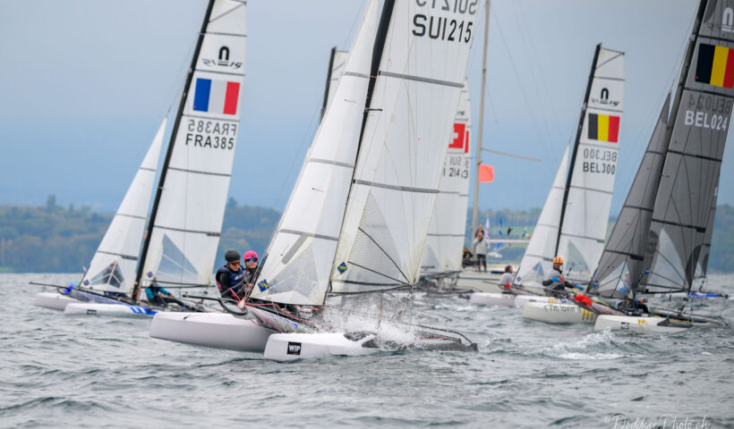 Nacra 15 Swiss Championship & European Super-Series Club Nautique de Crans - Ecole de Voile
