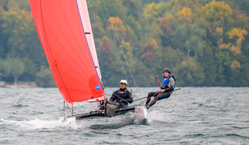 Nacra 15 Swiss Championship & European Super-Series Club Nautique de Crans - Ecole de Voile