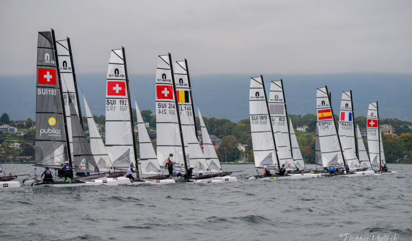Nacra 15 Swiss Championship & European Super-Series Club Nautique de Crans - Ecole de Voile