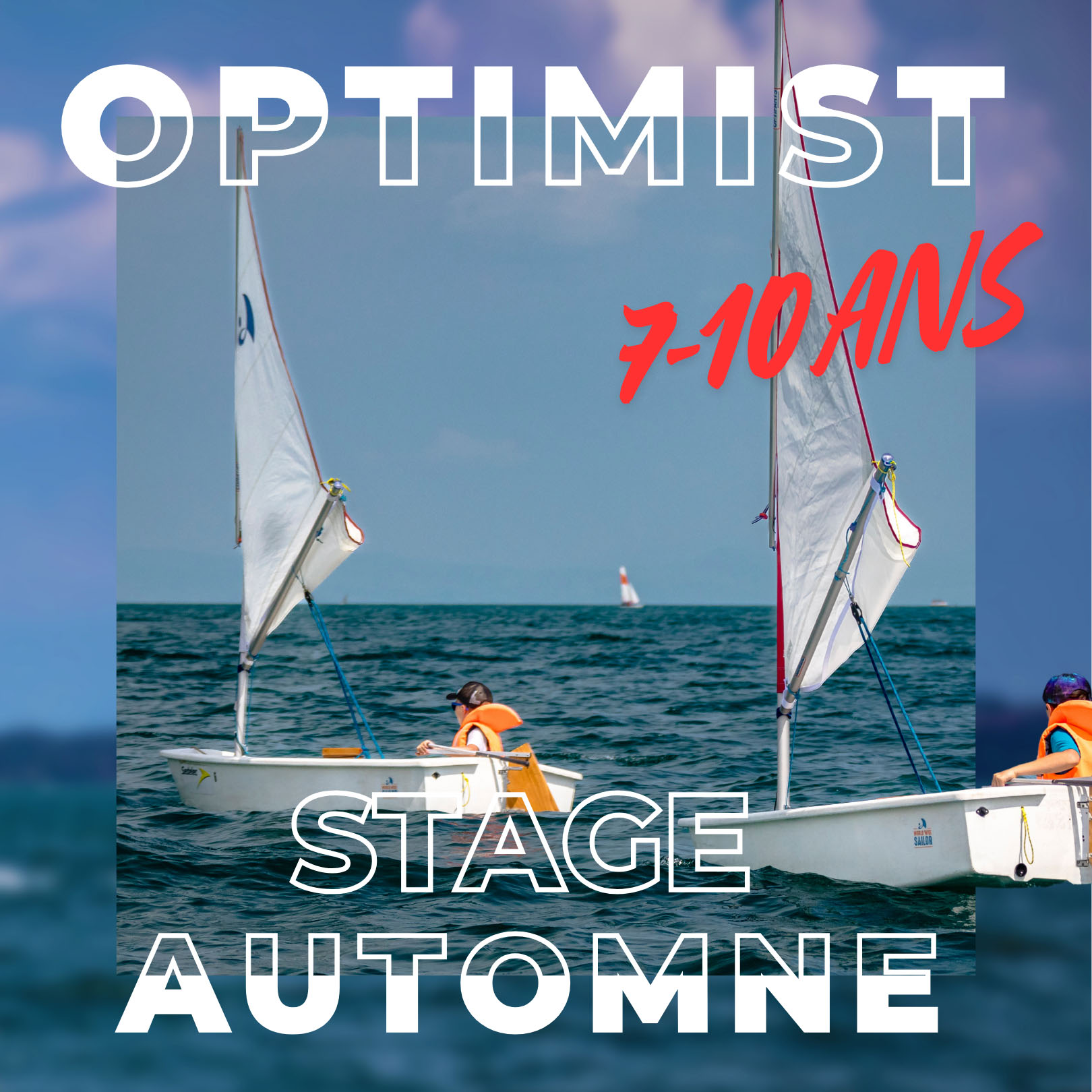 2025 - EVC - Vignettes Enfants - STAGE AUTOMNE - OPTIMIST Optimist - Stage Automne – Image 1