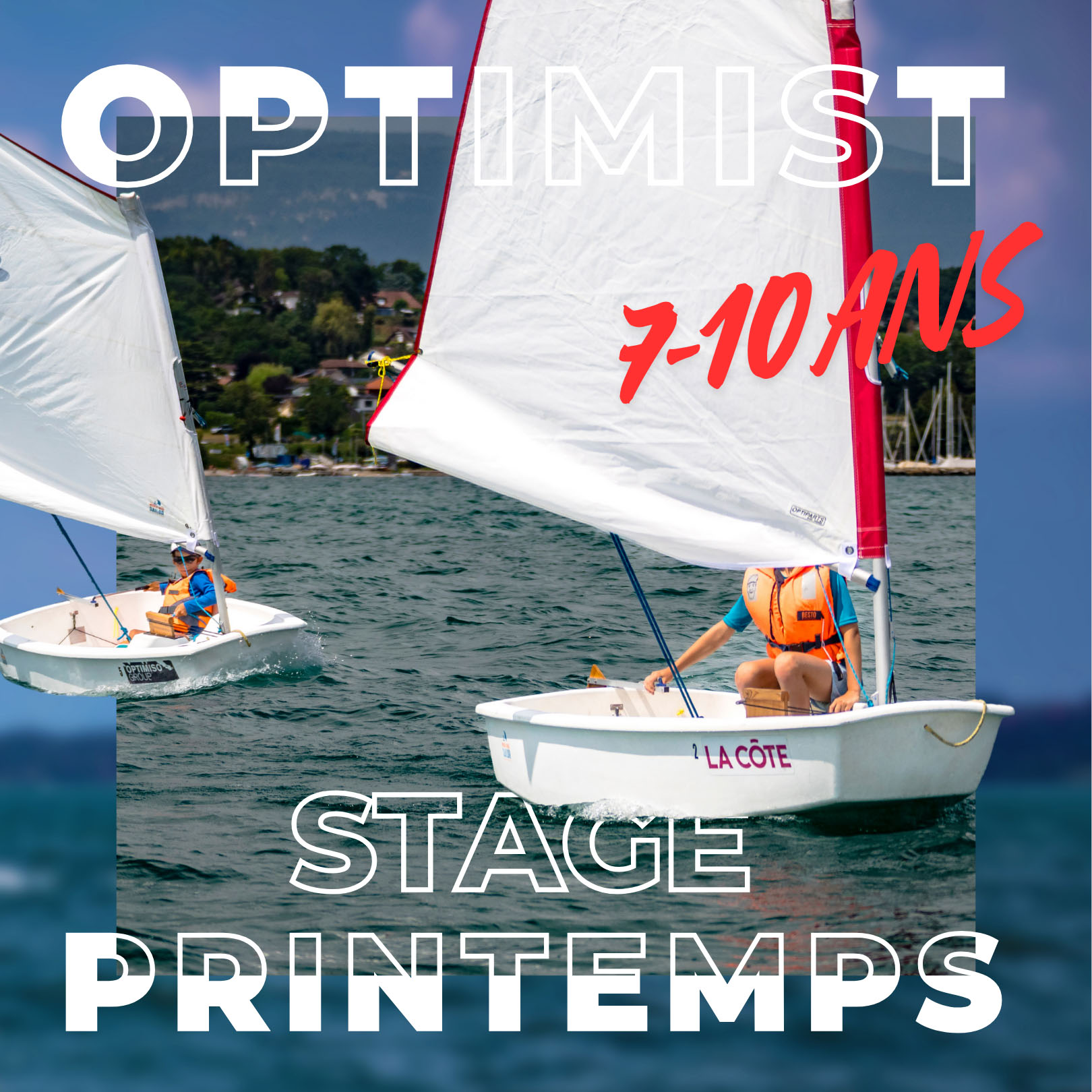 2025 - EVC - Vignettes Enfants - STAGE PRINTEMPS - OPTIMIST Optimist - Stage Printemps – Image 1