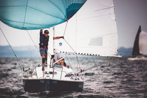 L'école de Voile du CNCrans à la Semaine du Soir de Founex 2024