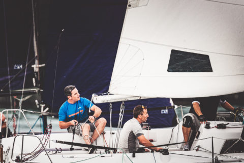 L'école de Voile du CNCrans à la Semaine du Soir de Founex 2024