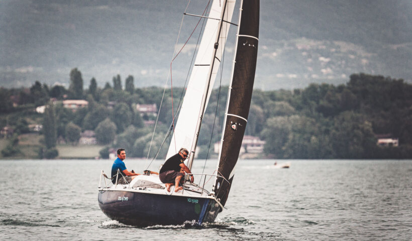 L'école de Voile du CNCrans à la Semaine du Soir de Founex 2024